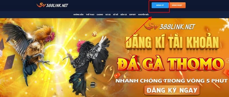 Truy cập trang chủ SV388 để đăng ký Truy cập trang chủ SV388 để đăng ký